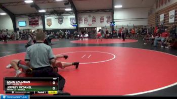 160 lbs Cons. Round 2 - Jeffrey McDanel, Prairie City Monroe vs Gavin Callahan, Fort Madison JV