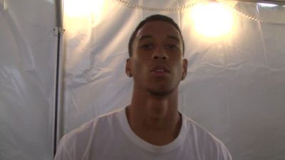 USC's Aleec Harris is confident for the 110H final