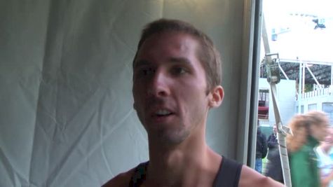 Purdue's Jake Waterman after his steeple prelim