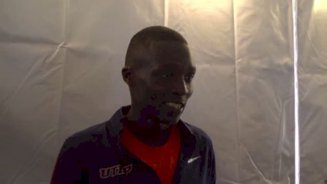 UTEP's Anthony Rotich is out to defend his steeple title