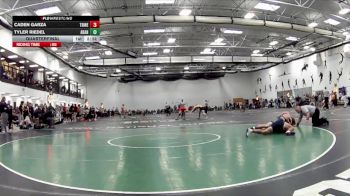 141 Freshman/Soph Quarterfinal - Caden Garza, Trine vs Tyler Riedel, Adrian