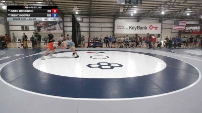 79 kg Cons. Rd Of 32 - Aiden Brosinski, Burg Training Center vs Trent Hoover, Pitt Johnstown