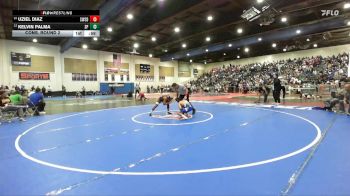 113 Boys Cons. Round 2 - Uziel Diaz, Southwest (SD) vs Kelvin Palma, San Pasqual