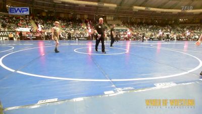 70 lbs Consi Of 16 #1 - Donnie Whitenack, Tiger Trained Wrestling vs Mason Proctor, Team Action Wrestling