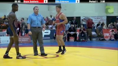 66kg Semi-finals Bryce Saddoris (MArines) vs. Ellis Coleman (Army)