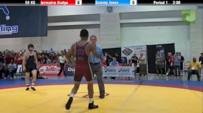 59kg Quarter-finals Jermaine Hodge (Army) vs. Sammy Jones (USOTC)