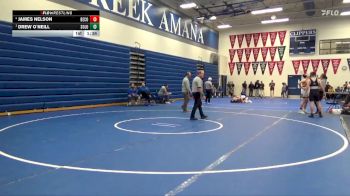 JV-26 lbs Round 1 - Drew O`Neill, Solon vs James Nelson, Benton Community
