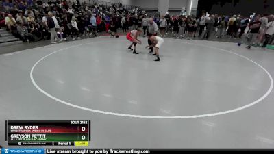 120 lbs Champ. Round 1 - Greyson Pettit, All I See Is Gold Academy vs Drew Ryder, CrassTrained: Weigh In Club