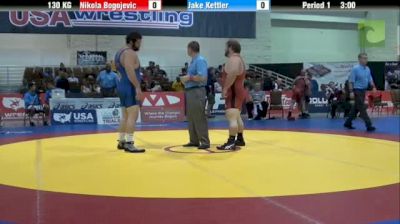 130kg 3rd Place Match Nikola Bogojevic vs. Jake Kettler (MN Storm)