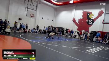 165 lbs Cons. Round 3 - Nicolas COPE, Monroe Central Club Wrestling vs Mack Bois, North Vermillion
