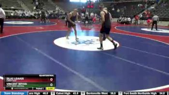 6 lbs Quarterfinal - Vincent Bryan, Little Rock Central vs Silas Leaver, Cabot High