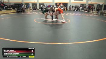 175 lbs Quarterfinal - Christian Gasper, Cedar Rapids Kennedy vs Elijah Kent, Prairie, Cedar Rapids