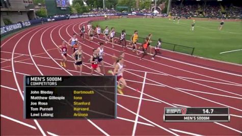 Men's 5K F01 (Lalang dethrones Cheserek)