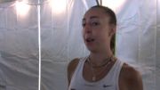 Cornell's Rachel Sorna after the steeple final