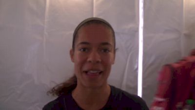 Stanford's Claudia Saunders gets 2nd in the 800m