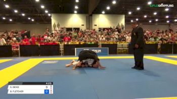 SOULEYMANE DICKO vs BILLY FLETCHER 2018 World Master IBJJF Jiu-Jitsu Championship