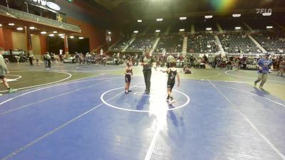 61 lbs Consi Of 8 #2 - Salvador Piplica, Riverton USAW vs Kye Camino, Douglas WC