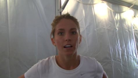 Cory McGee not disappointed to lose to a tough competitor in the 1500m