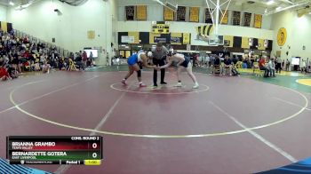 125 lbs Cons. Round 2 - Bernardette Gotera, East Liverpool vs Brianna Grambo, Teays Valley