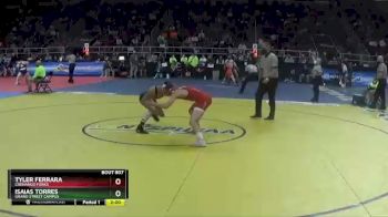 I-126 lbs Semifinal - Tyler Ferrara, Chenango Forks vs Isaias Torres, Grand Street Campus