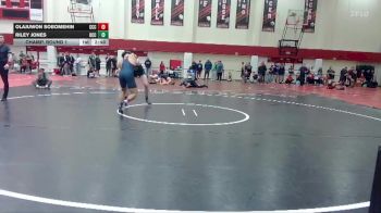 174 lbs Champ. Round 1 - Riley Jones, Umpqua Community College vs Olajuwon Sobomehin, Clackamas Community College