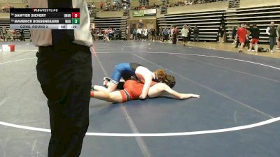 160 Championship Bracket Cons. Round 2 - Maverick Boeseneilers, Woodbury vs Sawyer Sievert, Union Grove