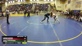 160 lbs Champ. Round 2 - Adonis Severe, Severepain Wrestling vs Pablo Santamaria, Bayshore