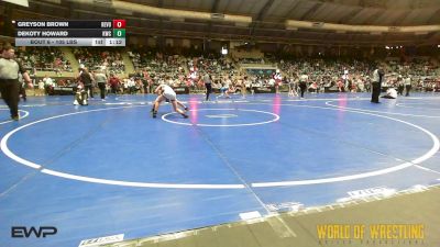 105 lbs Round Of 64 - Greyson Brown, Revolution Elite Wrestling vs Dekoty Howard, Keystone Wrestling Club
