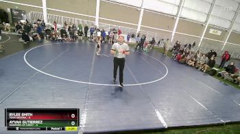 55 lbs Semis (4 Team) - Ayvah Gutierrez, Warriors Of Christ vs Rylee Smith, Team Arizona