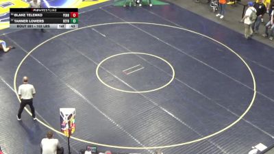 103 lbs Consi Of 32 #1 - Blake Telenko, Penn Trafford vs Tanner Lowers, Reynolds