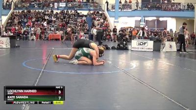 145 lbs Champ. Round 2 - Kate Sanada, Eagle vs Lochlynn Harned, Rigby