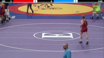 285lbs Match Luis Pinto (MN) vs. Ryan Prescott (MI)