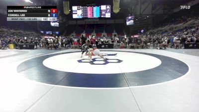 132 lbs Cons. Rd Of 32 - Jon Whitbred, PA vs Cordell Lee, AL