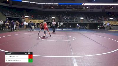 157 lbs Prelims - Colin Cronin, Temple University vs Elias Edmonson, University Of Nevada - Las Vegas