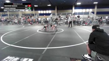 83 lbs Consi Of 16 #2 - Shaydon Naeole, Grapplers HI vs Fabian Simons, Black Flag Wr Ac