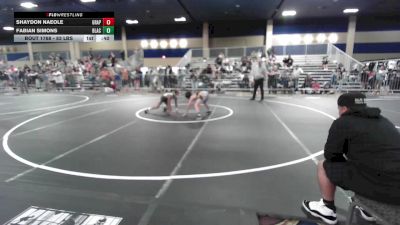83 lbs Consi Of 16 #2 - Shaydon Naeole, Grapplers HI vs Fabian Simons, Black Flag Wr Ac