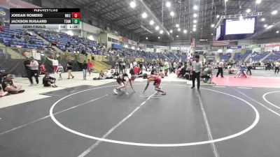 126 lbs Semifinal - Jordan Romero, Mile High WC vs Jackson Rugaard, Team Grand Valley Elite