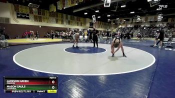 175 lbs Cons. Round 4 - Mason Sauls, Chaparral vs Jackson Naven, Frontier