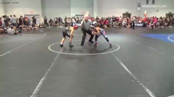 73 lbs Consi Of 8 #1 - Angelo Garcia, Pirates Wrestling vs Jesus Gallegos, NM Gold