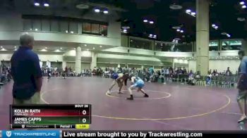 138 lbs Round 7 (8 Team) - James Capps, Beach Boyz vs Kollin Rath, MAWA Red