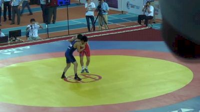 57kg Round 1 Victor Lebedev vs. Nikolai Okhlopkov