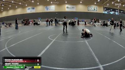 72 lbs Champ. Round 1 - Henry Pharis, Sniper Wrestling Academy vs Rihon Mukherjee, Scanlan Wrestling Academy