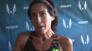 Stephanie Garcia pumped after Steeple prelim