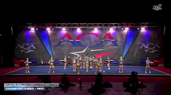 Champion Cheer - Heat [2026 L6 Limited - XSmall Day 1] 2026 ACA Grand Nationals