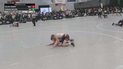 106 lbs Champ. Rd Of 128 - Roman Moore, Sebolt Wrestling Academy vs Elliot Hardy, Wheaton Academy