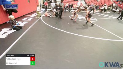 96 lbs Final - Tripp Hardison, Verdigris Youth Wrestling vs Kase King, Verdigris Youth Wrestling