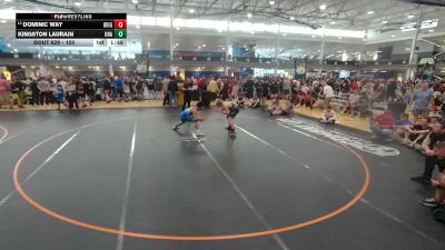 150 lbs Champ. Round 2 - Kingston Laurain, Unattached vs Dominic Way, Unattached
