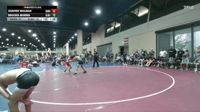 125 lbs Round 2 (6 Team) - Brooks Morris, Blackman WC vs Xzavier Molinas, North DeSoto Red WA