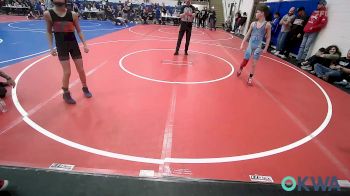 76 lbs Semifinal - Reid Tackett, Collinsville Cardinal Youth Wrestling vs Kash Mccaslin, Glenpool Youth Wrestling