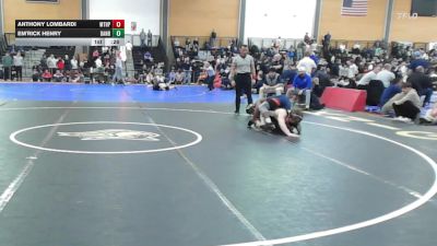 157 lbs Consi Of 4 - Anthony Lombardi, Mt. Hope vs Em'rick Henry, Danbury